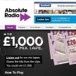 Absolut Radio nagrađuje poznavanje hitova